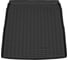 Пластиковый коврик в багажник REZKON черный для Volkswagen Passat B7 10-15 5035015200 1
