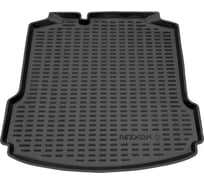 Пластиковый коврик в багажник REZKON черный для Volkswagen Polo lb 20-н.в. без карманов 5035020250