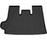 Пластиковый коврик в багажник REZKON черный для Volkswagen T5 03-15 5035045100 1