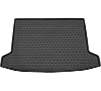 Пластиковый коврик в багажник REZKON РОМБ черный для Kia Rio X 17-н.в. 5321020310