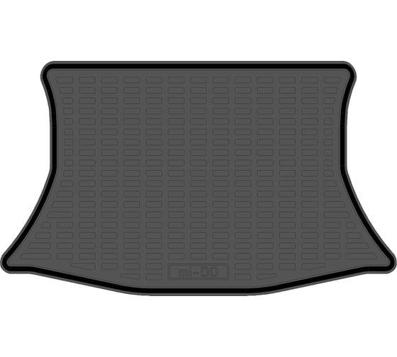 Полиуретановый коврик в багажник REZKON черный для Datsun MI-DO 5525040200