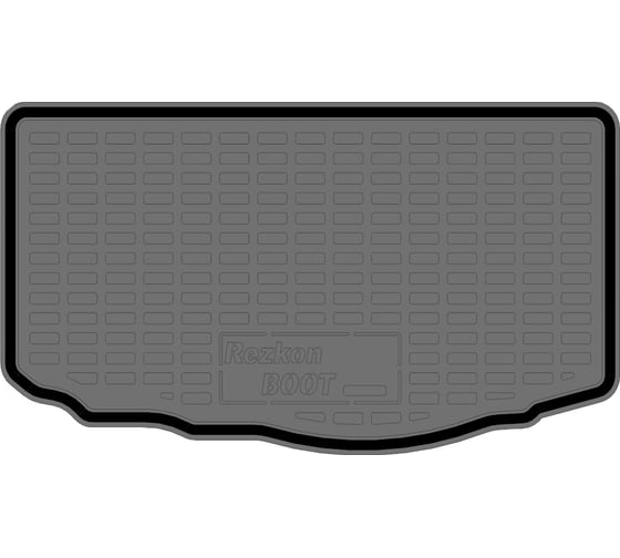 Полиуретановый коврик в багажник REZKON черный для Kia Picanto 15-17 5521050110 1