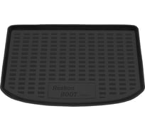 Полиуретановый коврик в багажник REZKON черный для Kia Soul 14-19 5521030100
