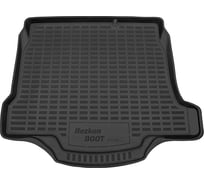 Полиуретановый коврик в багажник REZKON черный для Mazda 3 sd 09-13 5523010100