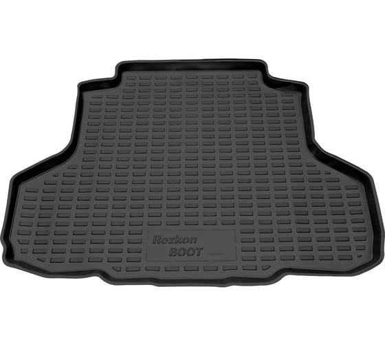 Полиуретановый коврик в багажник REZKON черный для Mitsubishi Lancer IX 03-08 5524010100 1