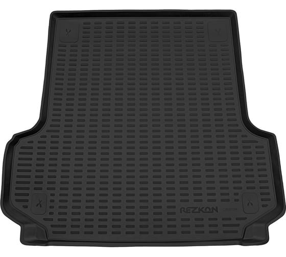 Полиуретановый коврик в багажник REZKON черный для Mitsubishi Pajero Sport II 08-15 5524030100 1