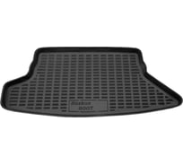 Полиуретановый коврик в багажник REZKON черный для Nissan Juke 11-15 5525010100
