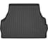 Коврик в багажник REZKON полиуретановый, черный, для Toyota Land Cruiser 200, 07-15 5534025200 1