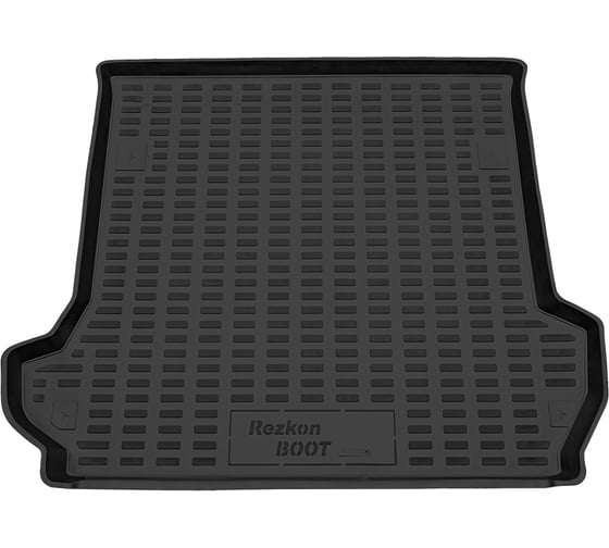 Коврик в багажник REZKON полиуретановый, черный, для Toyota Land Cruiser Prado 120, 02-09 5534030100 1