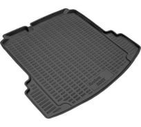 Коврик в багажник REZKON полиуретановый, черный, для Volkswagen Jetta 11-20 5535010100