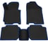 Салонные коврики REZKON 3D EVA Ромб резиновые, черные, для Hyundai Elantra 11-16, синий кант 9220015203 1