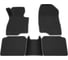 Салонные коврики REZKON 3D EVA Ромб резиновые, черные, для Mazda 6 12-18, серый кант 9223015202 1