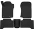 Салонные коврики REZKON 3D EVA Ромб резиновые, черные, для Toyota Land Cruiser Prado 150, 09-17, серый кант 9234030202 1