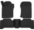 Салонные коврики REZKON 3D EVA Ромб резиновые, черные, для Toyota Land Cruiser Prado 150, 09-17, черный кант 9234030201 1