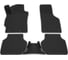 Салонные коврики REZKON 3D EVA Ромб резиновые, черные, для Volkswagen Jetta 11-20, серый кант 9235010202 1