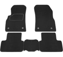Салонные коврики REZKON ворс на резиновой основе, черный, для Chevrolet Cruze 09-15 2512020100