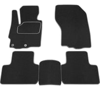 Салонные коврики REZKON ворс на резиновой основе, черный, для Mitsubishi ASX 10-Н.В. 2524005100