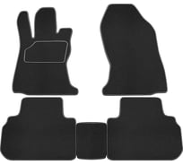 Салонные коврики REZKON ворс на резиновой основе, черный, для Subaru Forester 18-Н.В. 2532005300
