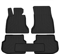 Салонные коврики REZKON 3D Evaplast ворсовые, черные, для BMW 3 series F30 12-18 Ser.S 4510005200