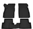 Салонные коврики REZKON 3D Evaplast ворсовые, черные, для Chevrolet Aveo 12-15 4512005200 1