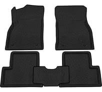 Салонные коврики REZKON 3D Evaplast ворсовые, черные, для Chevrolet Cruze 09-15 4512020100