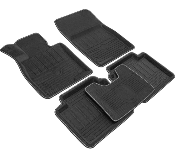 Салонные коврики REZKON 3D Evaplast ворсовые, черные, для Mazda 6 12-18 4523015200 1