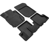 Салонные коврики REZKON 3D Evaplast ворсовые, черные, для Renault Duster 4x4 12-21 4529050300