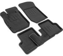 Салонные коврики REZKON 3D Evaplast ворсовые, черные, для Renault Kaptur 16-20 4529035100