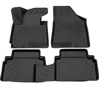 Салонный полиуретановый коврик REZKON для Kia Sportage 10-16 черный 0521040200