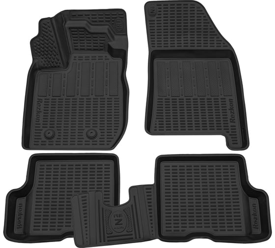 Салонный полиуретановый коврик REZKON для LADA X-Ray Top черный 0539055200 1