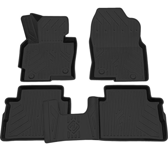 Салонный полиуретановый коврик REZKON для Mazda CX-5 12-17 черный 0523020100