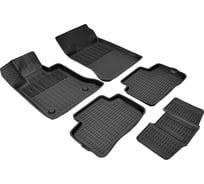 Салонный полиуретановый коврик REZKON для Mercedes-Benz GLK X204 08-15 черный 0546025100