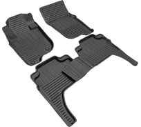 Салонный полиуретановый коврик REZKON для Mitsubishi Pajero Sport III 15-Н.В. черный 0524020200
