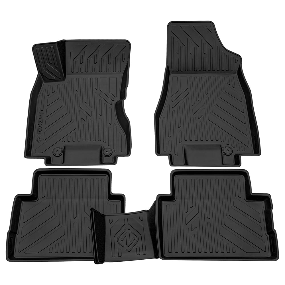 Салонный полиуретановый коврик REZKON для Nissan X-Trail 07-15 черный ...