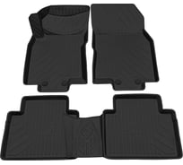 Салонный полиуретановый коврик REZKON для Nissan X-Trail 15-Н.В.черный 0525035100