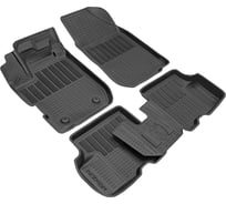 Салонный полиуретановый коврик REZKON для Renault Logan 18-Н.В. черный 0529015300