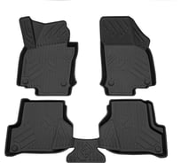 Салонный полиуретановый коврик REZKON для Skoda Octavia A5 09-13 черный 0530010100