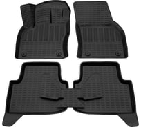 Салонный полиуретановый коврик REZKON для Skoda Octavia A7 13-20 черный 0530010200