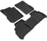 Салонные коврики REZKON 3D Evaplast ворсовые, черные, для Toyota Land Cruiser 200, 07-15 4534025100 1