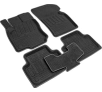 Салонные коврики REZKON 3D Evaplast ворсовые, черные, для Volkswagen Tiguan 17-Н.В. 4535025200