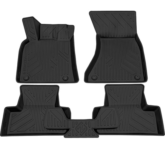 Салонные коврики REZKON полиуретановые, черные, для Audi Q5 08-17 0544015100