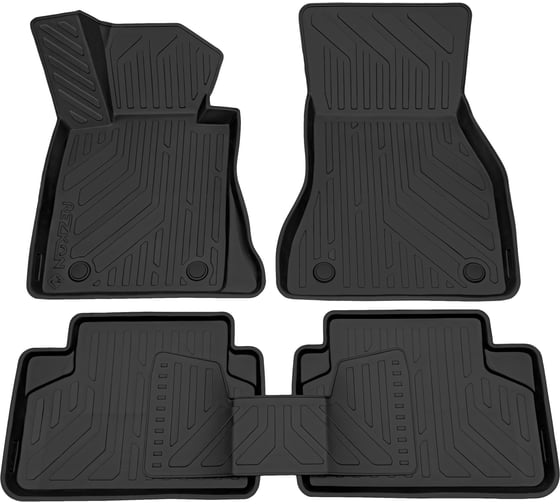 Салонные коврики REZKON полиуретановые, черные, для BMW 5 series F10 11-18 0510010200 1