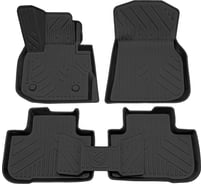 Салонные коврики REZKON полиуретановые, черные, для BMW X3 G01 17-Н.В. 0510035300