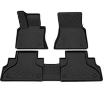Салонные коврики REZKON полиуретановые, черные, для BMW X5 F15 13-19 0510030100