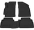 Салонные коврики REZKON полиуретановые, черные, для Chevrolet Aveo 03-12 0512005100 1