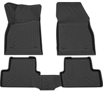 Салонные коврики REZKON полиуретановые, черные, для Chevrolet Cruze 09-15 0512020100