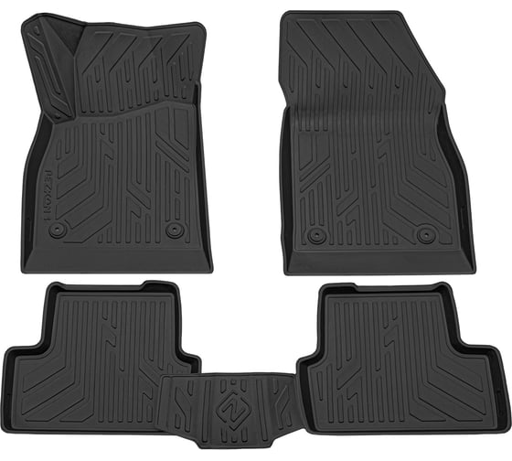 Салонные коврики REZKON полиуретановые, черные, для Chevrolet Cruze 09-15 0512020100 1