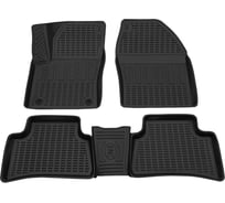 Салонный полиуретановый коврик REZKON для Toyota C-HR 18-Н.В. черный 0534050100