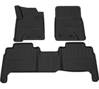 Салонный полиуретановый коврик REZKON для Toyota Land Cruiser 200, 15-21 черный 0534025200
