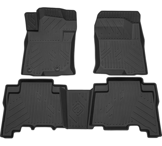 Салонный полиуретановый коврик REZKON для Toyota Land Cruiser Prado 150 17-Н.В. черный 0534030300